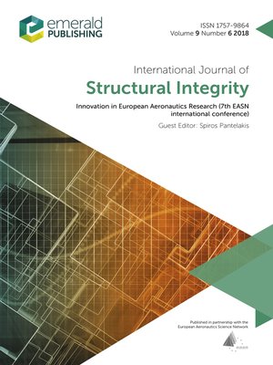 cover image of International Journal of Structural Integrity, Volume 9, Number 6